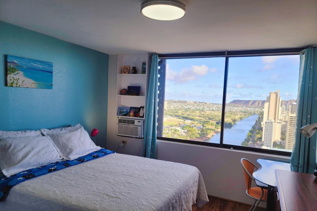 Waikiki Condo High Floor Views Beaches Convention Center Honolulu Exterior photo