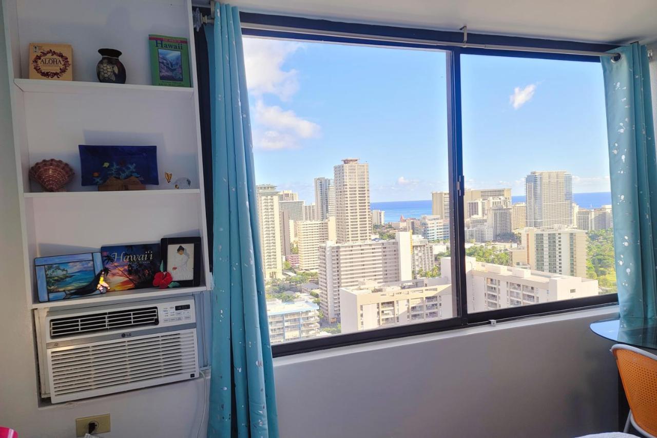 Waikiki Condo High Floor Views Beaches Convention Center Honolulu Exterior photo