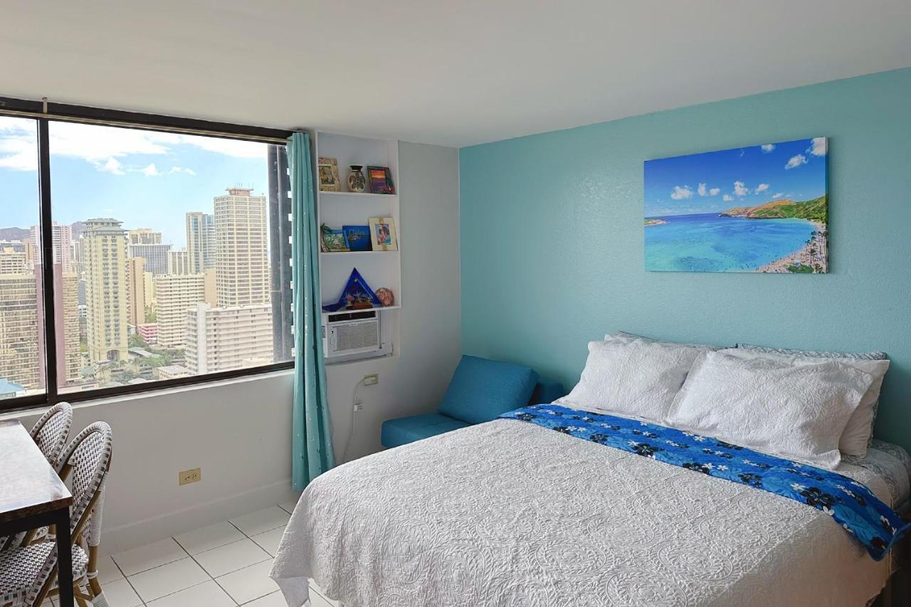 Waikiki Condo High Floor Views Beaches Convention Center Honolulu Exterior photo
