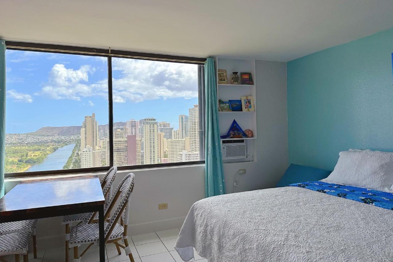 Waikiki Condo High Floor Views Beaches Convention Center Honolulu Exterior photo