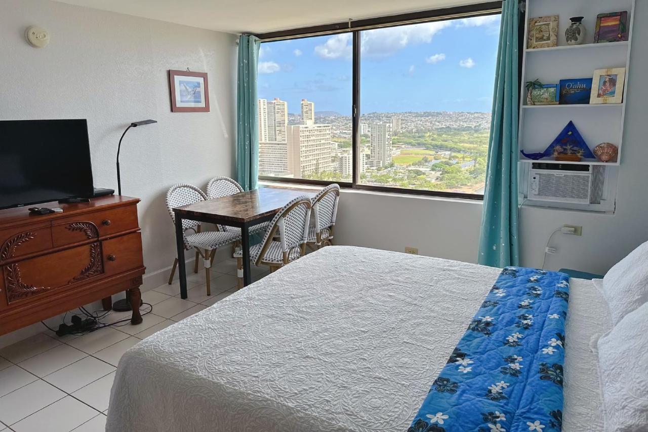 Waikiki Condo High Floor Views Beaches Convention Center Honolulu Exterior photo