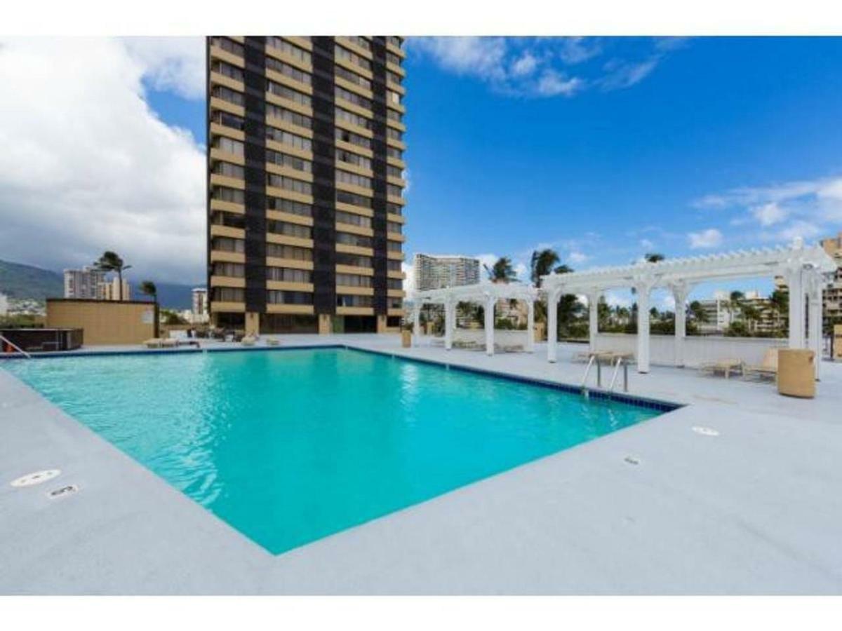 Waikiki Condo High Floor Views Beaches Convention Center Honolulu Exterior photo